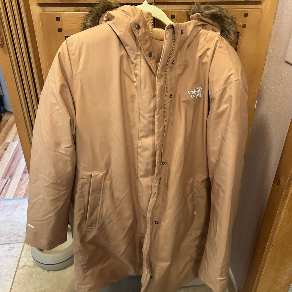 The North Face Women’s Beige Hooded Jacket